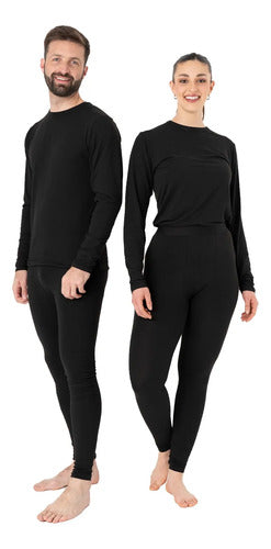 Conjunto Térmico Remera Calza Unisex Primera Piel Mm