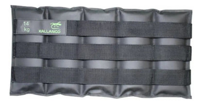 Tobi Pesas Profesional Gimnasio Engomadas Kallango 14kg Par Negro