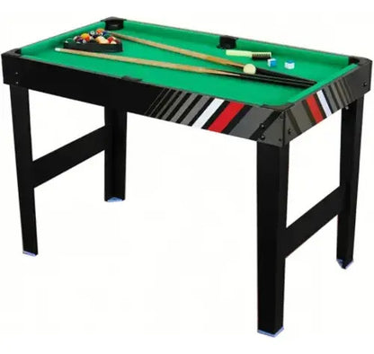 Mesa Multijuego 4 En 1 Futbolito Pool Tejo Ping Pong 1,07 M