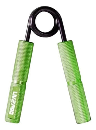Hand Grip Ejercitador De Mano Y Antebrazo 100lb Livepro Verde
