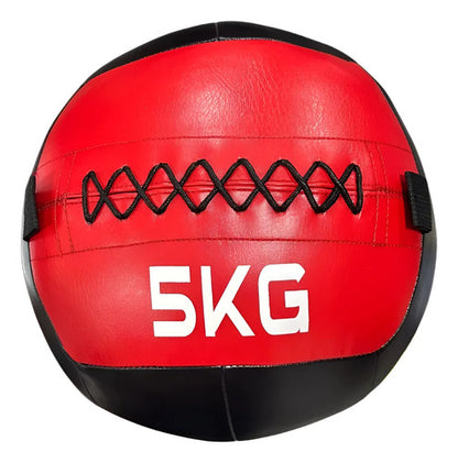 Wall Ball 5 Kg Pelota De Entrenamiento Funcional Rojo