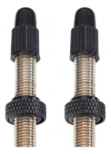 Vastago Valvula Francesa Presta Bicicleta 45 Mm X2 Sumart