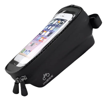Bolso Celular Para Cuadro Bicicleta Impermeable - Inbike Negro