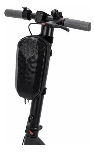 Bolso Rígido Impermeable Para Monopatín Eléctrico Capacidad Negro