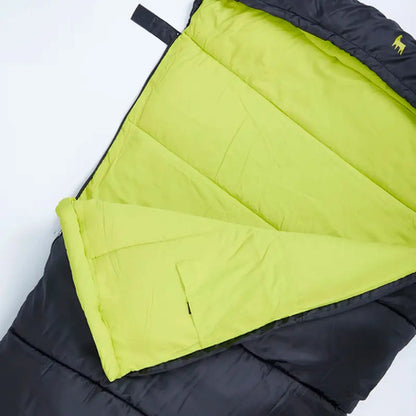 Bolsa De Dormir Hawapi Qiwa -5°c A 5°c Camping Individual Negro