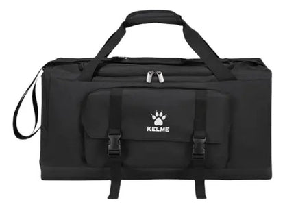 Bolso Deportivo Kelme De Poliéster, Negro, Con Correa Ajustable Liso