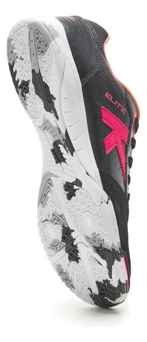 Botín Kelme Futsal Elite – Negro/Blanco