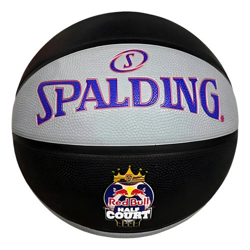 Pelota De Basquet Spalding Redbull Negro/gris