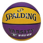 Pelota Básquet Spalding Varsity Violeta/ama N°7 Mmsports Amarillo