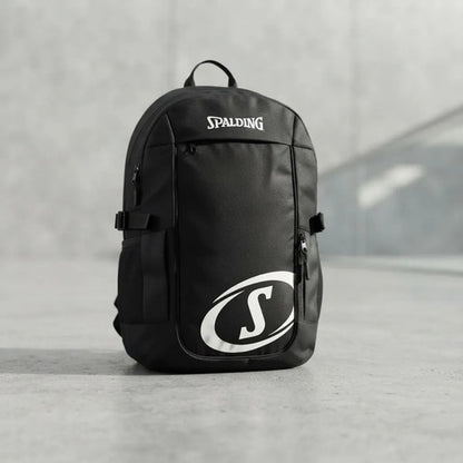 Mochila Sport 24 Litros Azul Spalding Deportes Mmsports Negro Liso