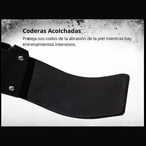 Arm Blaster Corrector Postura Entrenamiento Pesa - Rhino Negro