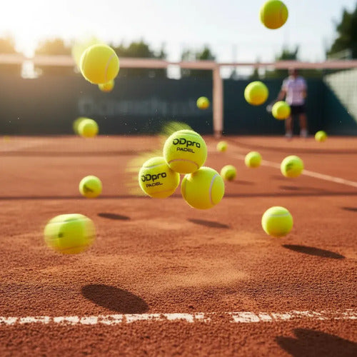 Tubo X2 Pelotas De Padel Odpro Mmsports Amarillo