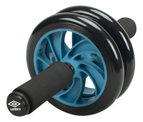 Rueda Abdominales Doble Pro Para Ejercicio Umbro Azul
