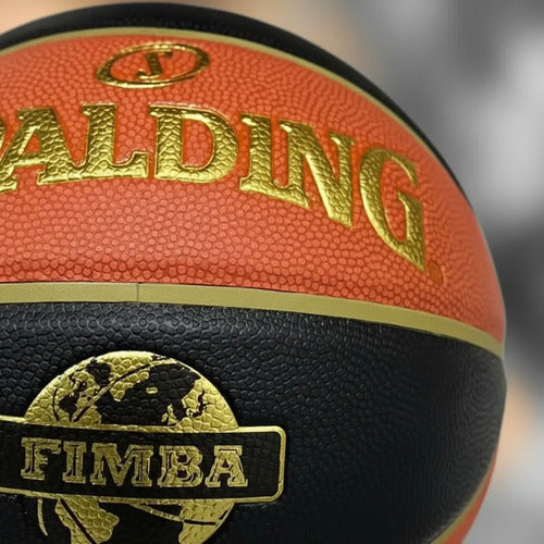 Pelota Basquetbol Spalding Maxibasquetball N°6 Mmsports Marrón Claro