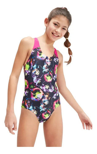 Malla De Natacion Niña Speedo Allover Splashback