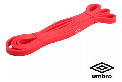 Super Banda Elástica Umbro Yoga Gimnasio Entrenamiento Gym Color Rojo