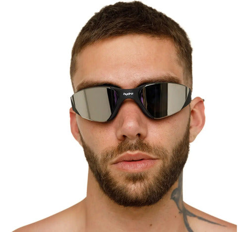 Antiparras Hydro Mirror 6.0 – Negro/Plata