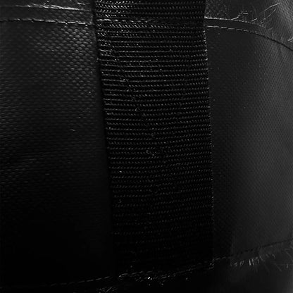 Bolsa De Boxeo En Cuerina 1m Línea Pro Rellena Color Negra