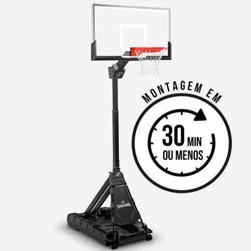 Tablero De Basketball Portátil Spalding 54  Armado Rápido
