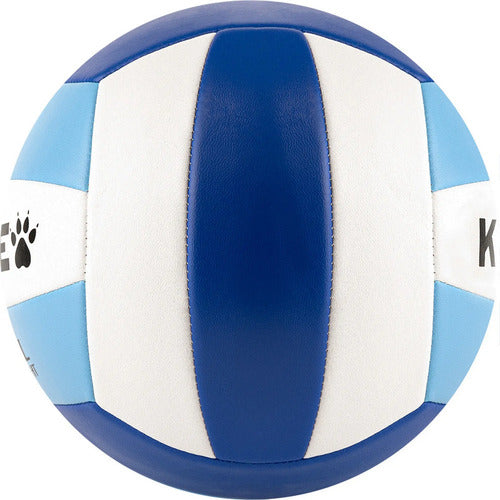 Pelota Kelme Volley In/outdoor N5 White Royal Blue Mmsport Azul Acero