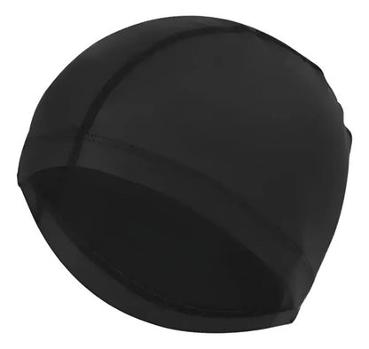 Gorra De Tela Para Natacion Negro Único