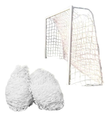 Red De Arco Gismar Futbol 5 5,2x2,3x1 M Mmsports Negro