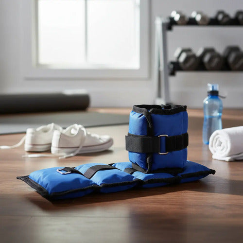 Set Fitness Colchoneta 0.3mm + Rueda Abdominal + Tobilleras Surtido