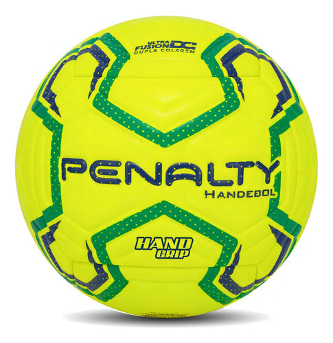 Pelota Hanball H3l Airbility 6d Ultra Fusion Xxiii - Penalty Color Amarillo Tamaño De La Pelota 3 Amarillo/verde 60