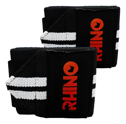 Muñequeras Par Straps Crossfit Xfit Con Pesas - Rhino