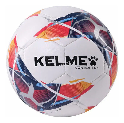 Pelota De Fútbol Kelme N-3 Niño Vortex Color Blanco
