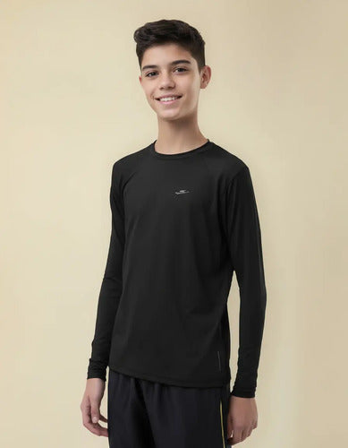 Remera Térmica Manga Larga Niño/a - Elite Mmsports
