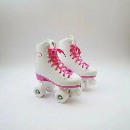 Patin Artistico Bota Dura Knex 4 Ruedas + Color Rosa Chicle 31 25.0 Mm Mm Rosa Chicle