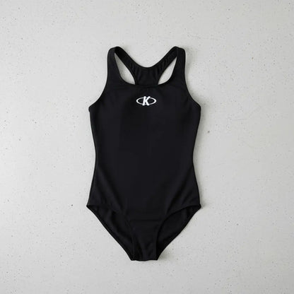 Malla Dama Natación Knex Negra Talles Xl-4xl Multicolor