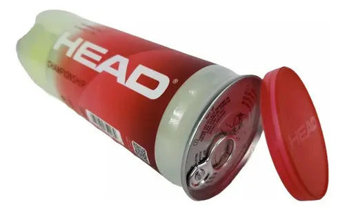 Tubo X3 Pelotas Head Championship Tenis Padel Importadas Itf Amarillo