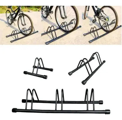 Exhibidor Para 3 Bicicletas Separador Individual X3 Gris Gris