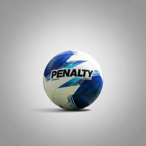 Pelota De Futbol Penalty Campo Bravo N5 Mmsports Azul/blanco