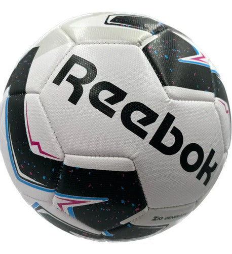 Pelota De Fútbol Reebok Zig Generation N° 5 Color White Black Pink