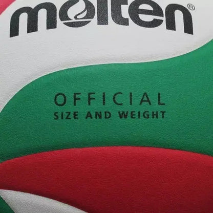 Balón De Voleibol Molten V5m4500 N5 Pu Laminado Tricolor Duradero Profesional