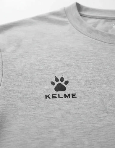 Remera Kelme Entrenamiento Mmsports Gris Lisa 3xl