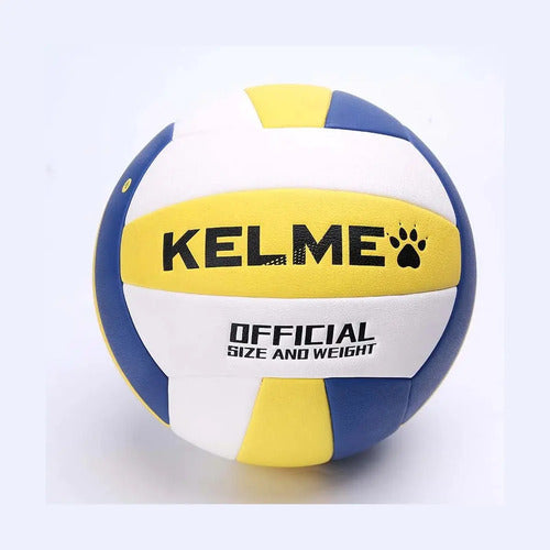 Pelota Volleyball Nro 5 Kelme Cancha Salón Playa Voleibol Color Amarillo