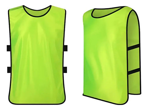 Chaleco De Entrenamiento Color Amarillo Talle Unica Amarillo Unica