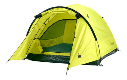 Carpa Camping Hawapi Wasi 2 Personas Con Sobretecho 2500 Mm Verde Lima
