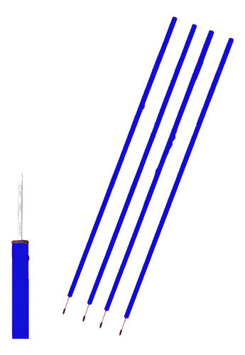 Estaca 1.70 Mts Wp Profesional Mmsports Azul