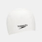 Gorro Natación Speedo Silicona Plain Flat Adulto Blanco Tamaño Único Liso Talle Único