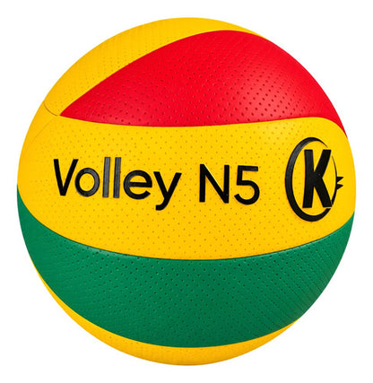 Pelota Volley Pegada Material Pu Para Playa Y Gimnasio Multicolor