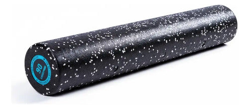 Rodillo De Masaje Livepro Epp 90 Cm X 15 Cm - Alta Densidad Negro