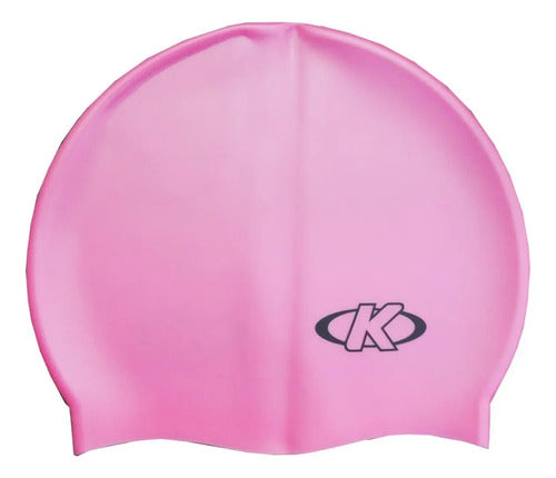 Gorra Natación Silicona Knex Varios Colores