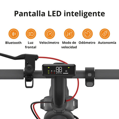 Scooter Eléctrico Navee Easyride 25 Pro 480w Negro