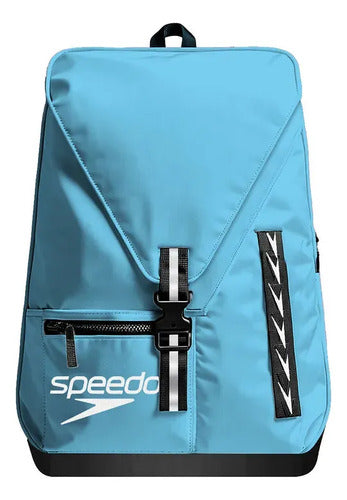 Mochila Bolso Deportivo Speedo Team Bag 35 Mmsports Celeste Lisa