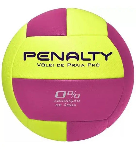 Pelota De Voleibol De Playa Penalty Pro X, Color Amarillo